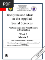 Discipline and Ideas in The Applied Social Sciences: Week 3