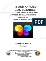 DIASS - Quarter3 - Module1 - Week1 - Pure and Applied Social Sciences - V2