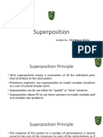 Lecture 8 - Superposition Principle