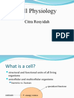 Cell Physiology: Citra Rosyidah