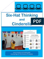 Six-Hat Thinking Cinderella: Literary (Analysis (And (Thinking (Skills Coloring Pages For Two Versions (Of (Cinderella