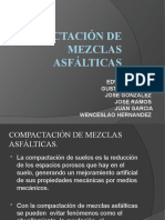 Compactación de Mezclas Asfálticas