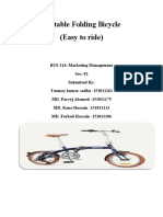 Portable Folding Bicycle (Easy To Ride)