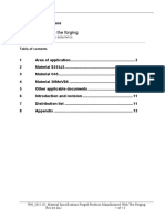 Material Specifications Forged Products Manufactured With The Forging Rev.04