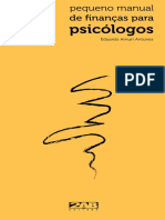 Pequeno Manual de Finanças Para Psicólogos.