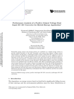 Performance Analysis of A Positive Output Voltage Dual