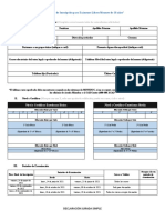 Formulario de Inscripcion para Examenes Libres Menores de 18 Anos