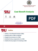 Cost Benefit Analysis: Professional Development Institute