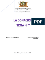 La Donación