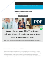 Know About Infertility Treatment With DR Shivani Sachdev Gour: How Safe & Successful It Is