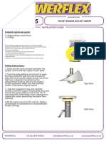 Installation Guide: Front Engine Mount Insert