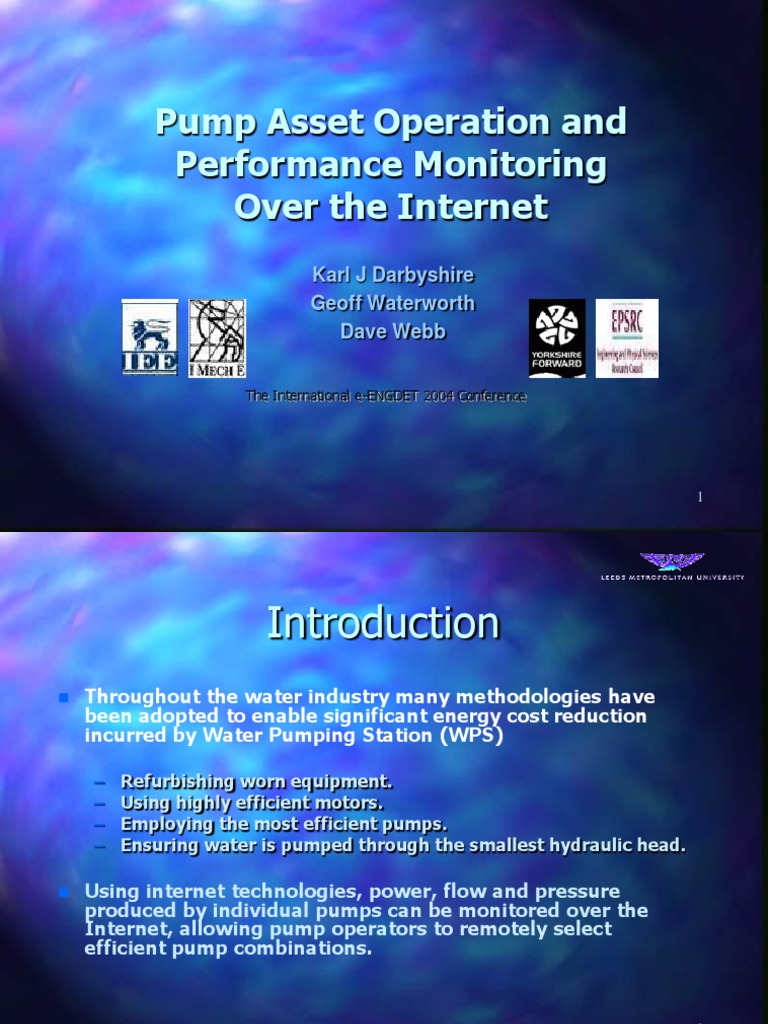 Internet-Based Pump Monitoring System | PDF | Java Server Pages | Pump