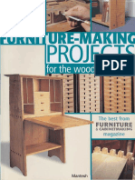 Furniture-Making Projects for the Wood Craftsman Derevyannoe Kruzhevo