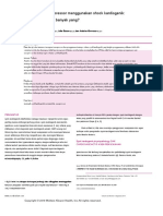 Inotrop and Vasopresor in Shock Kardiogenic