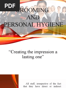 Grooming and Personal Hygiene at Work