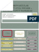 Cerebrovascular Accident (Cva) Infark + Kanker