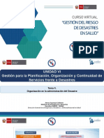 U6-T4 Organización en La Administración Del Desastre - Sistema Comando Salud