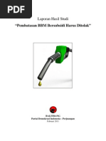 Download Laporan Studi Tolak Pembatasan BBM Berbsubidi - Final by Rachmat Basuki SN50439385 doc pdf