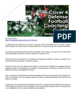 COVER 4 (Traducción) DEFENSE FOOTBALL COACHING GUIDE. BY COACH MARTIN