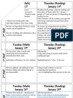 Tutoring Lesson Plans