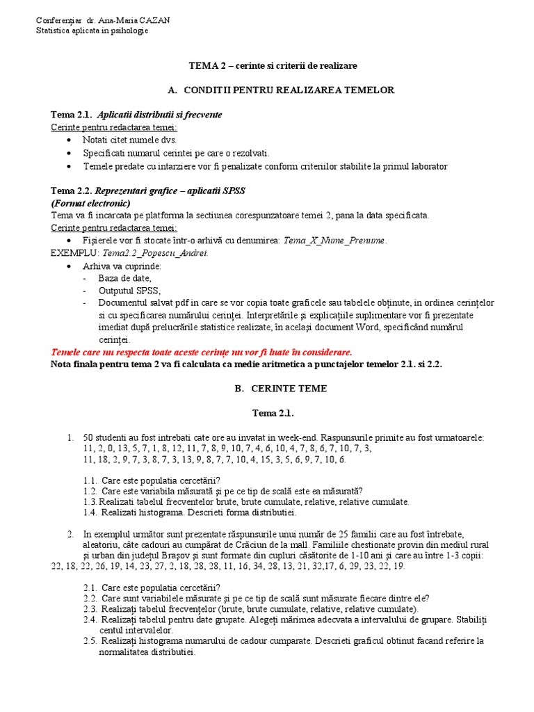 Tema 2 | PDF
