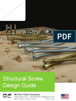 Structural Screw Design Guide: Myticon Timber Connectors
