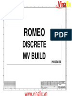 Drawing and specifications for Romeo discrete MV build