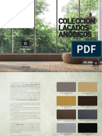 Collection TECHNAL Laques Anodiques Brochure/PUIGMETAL®