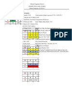 Jadwal Kegiatan Kelas 6