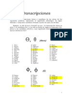 TRANSCRIPCIONES