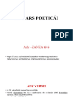 Ady Ars Poeticái I.