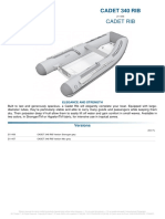 Zodiac Cadet 340 Rib