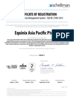 Equinix Asia Pacific Pte LTD: Certificate of Registration