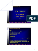 PCB Design PCB Design: Dr. P. C. Pandey