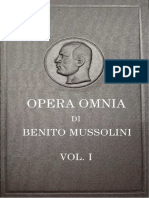 Susmel, E. & E. (Eds.) - Opera Omnia Di Benito Mussolini. Vol. I [Ocr][FS][1951]