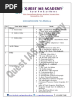 Booklist For Cse Prelims Exam: 1806, S P B, N P V G S P, P