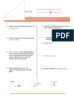 Lista de Exercícios 28 - PG Soma