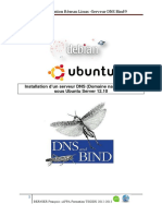 0397 Installation Serveur DNS Ubuntu Server