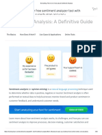 Everything There Is To Know About Sentiment Analysis