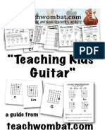 Teaching Kids Guitar