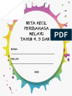 Nota Peribahasa Tahap 2 (2018)