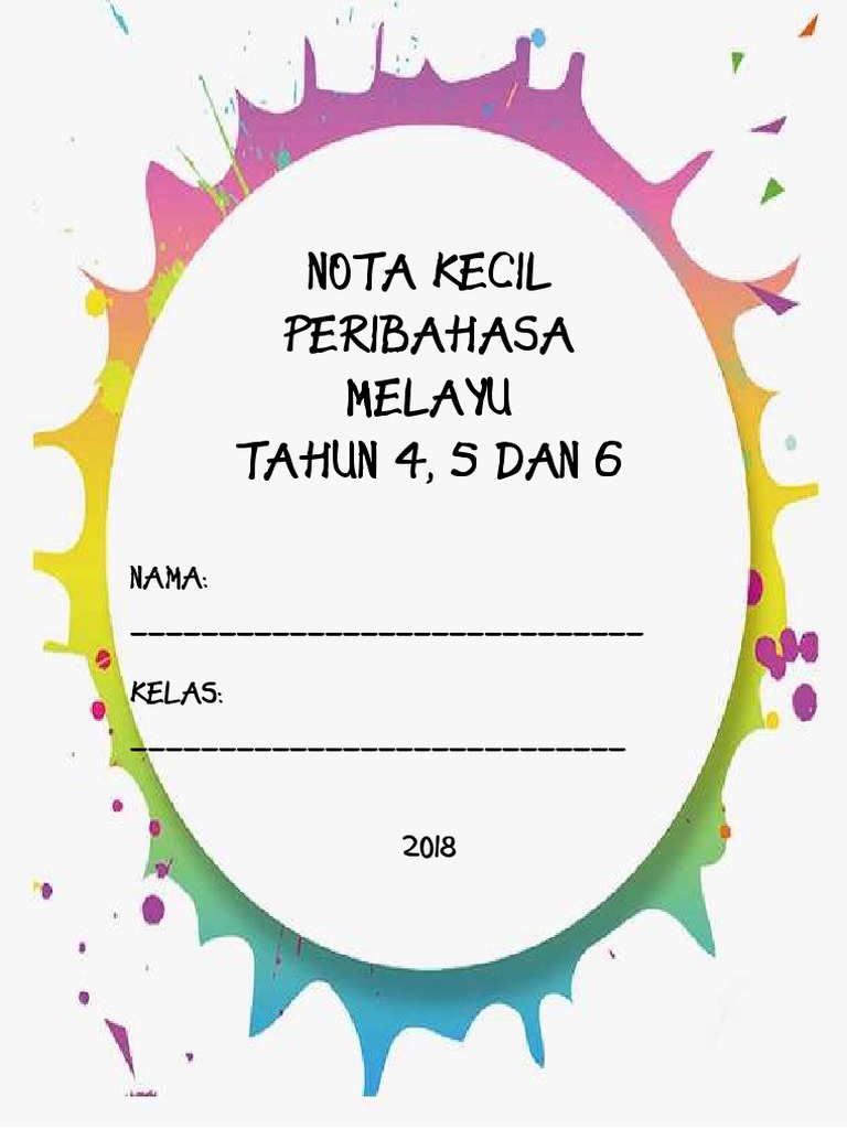Nota Peribahasa Tahap 2 2018 Pdf