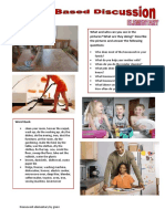 Picturebased Discussion Elementary 5 Housework Fun Activities Games Picture Description Exercises 25511