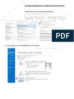 Pasos para Realizar El Archivado Automático de Mi Casilla de Correo Electrónico