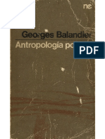 [Nueva Colección Ibérica] Georges Balandier - Antropologia Politica (Spanish Edition) (1969, Ediciones Península) - Libgen.lc