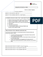 Forms and Formats - Research Potential Form Tri-6