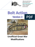 Bolt Action WW1