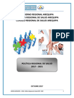 Política Regional de Salud 2017-2021 (1)