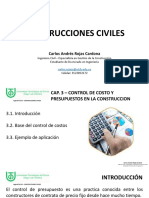 CAP.3 CONTROL DE COSTOS Y PRESUPUESTO EN LA CONSTRUCCION