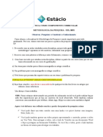 PCC - Metodologia de Pesquisa